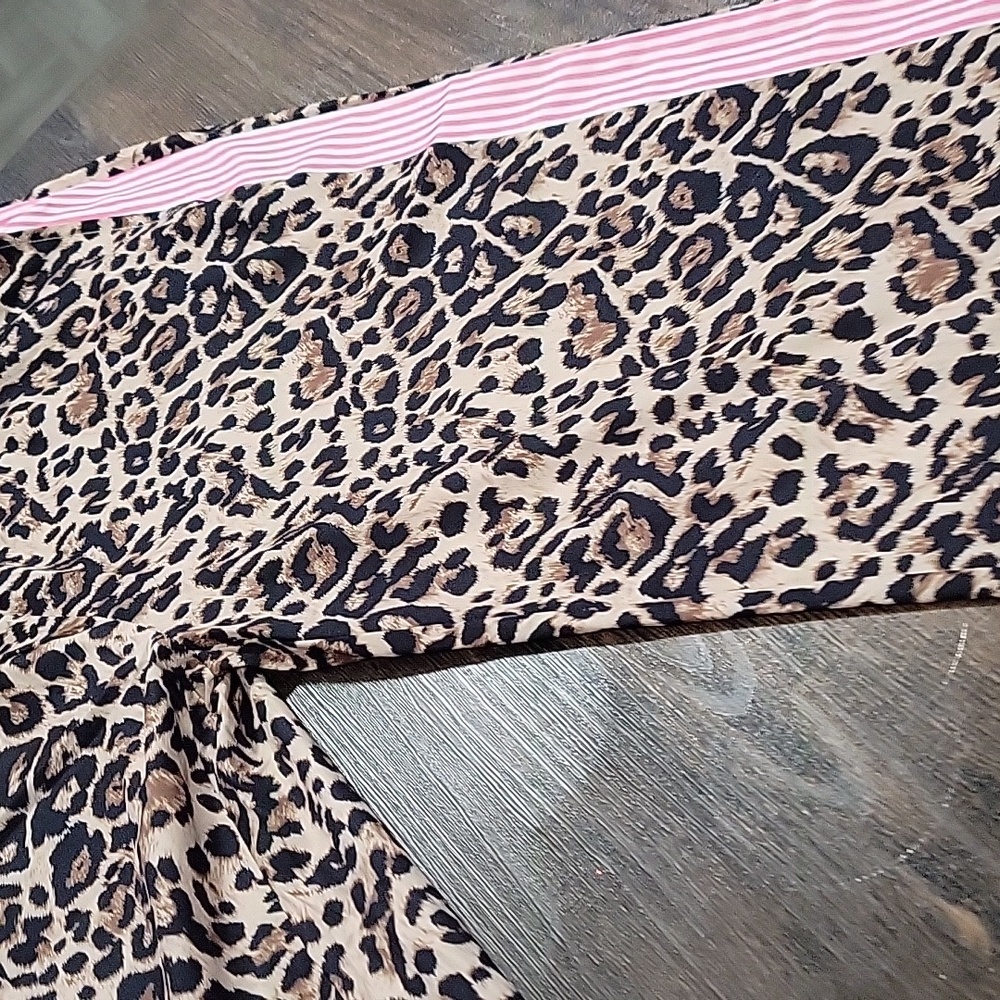 NWT Boutique 2 Piece Pink & Leopard Print Set - Picture 8 of 9